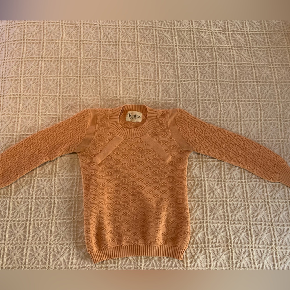 Stretch Knit sweater by For Love and Lemons “Knitz” collection. Size small